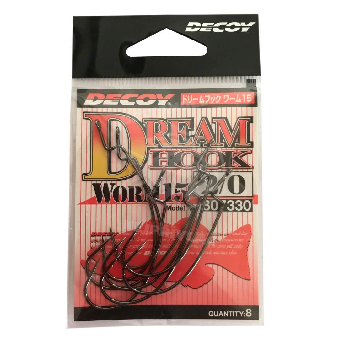 KATSUICHI DECOY Dream Hook Worm15 #2/0 Fishhook #2/0