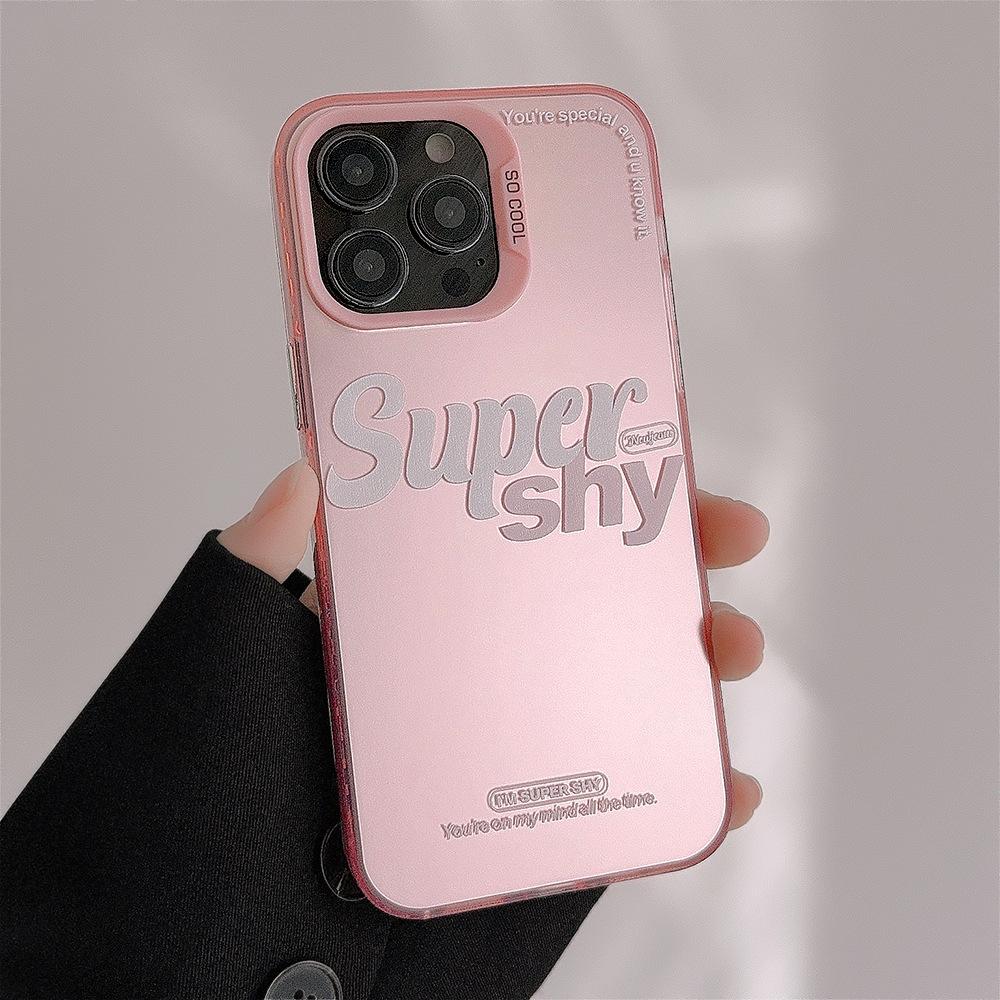 

Simple Pink Case for iPhone 13 iPhone 15 iPhone 16 Pro Max iphone 11 розовый