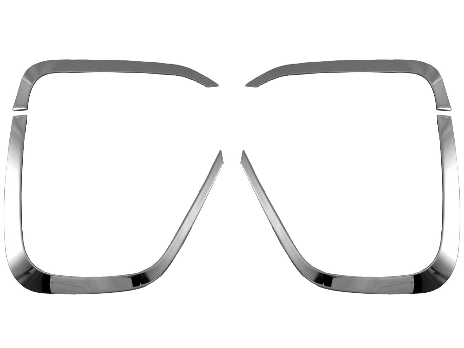 

BRIGHTZ Chrome Fog Light Bezel Moulds for Delica MB37S (4-Piece Set) D2 (Pre-facelift) [FOG-COV-387] (37)