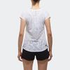 adidas Logo Print Crew Neck T-Shirt Women Tops White CZ2372