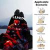 Customiz Name Personality Spider-Man Blanket Soft &Warm Sofa Office Bed Travel Lunch Break Blanket, Gift Suitable All Seasons