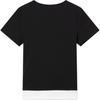 Levis Casual Slim Fit Comfortable Knitted Round Neck Short Sleeve Regular T-Shirt Women Tops Black 003SO-0000