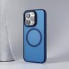 Applicable To Apple 17 Wave Pattern Magnetic Suction Phone Case IPhone 16 Promax Drill Pattern Lens Protective Case 15