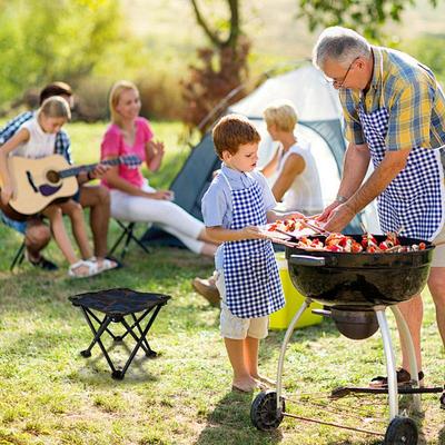Outdoor Folding Chair Outdoor Chairs Folding Camping Accessories Heavy Duty Lightweight Support With Storage Bag Portable For