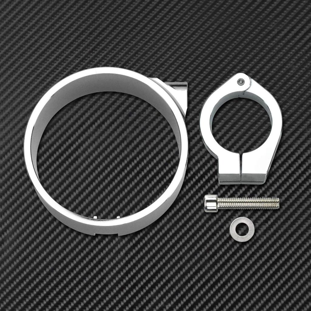Motorcycle Speedometer Relocation Bracket 39MM Side Mount Odometer Mounting Bracket Fit for Harley Dyna 1993-2005 Sportster XL883 X1200 1993-2023