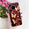 For Huawei Pura 70 Pro HBN-LX9 Case Luxurious Pattern Butterfly TPU Back Cover For Pura 70Pro+ 70 Pro Plus HBN-AL10 Phone Shell