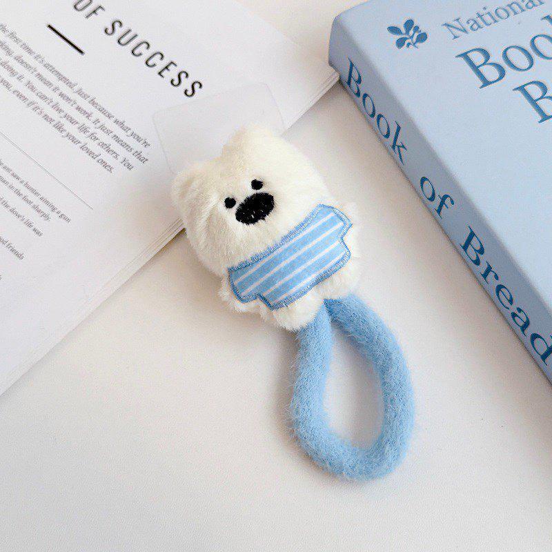 Miffy Rabbit Plush Phone Case Lanyard: Handheld Anti-lost Wrist Strap Keychain Pendant.