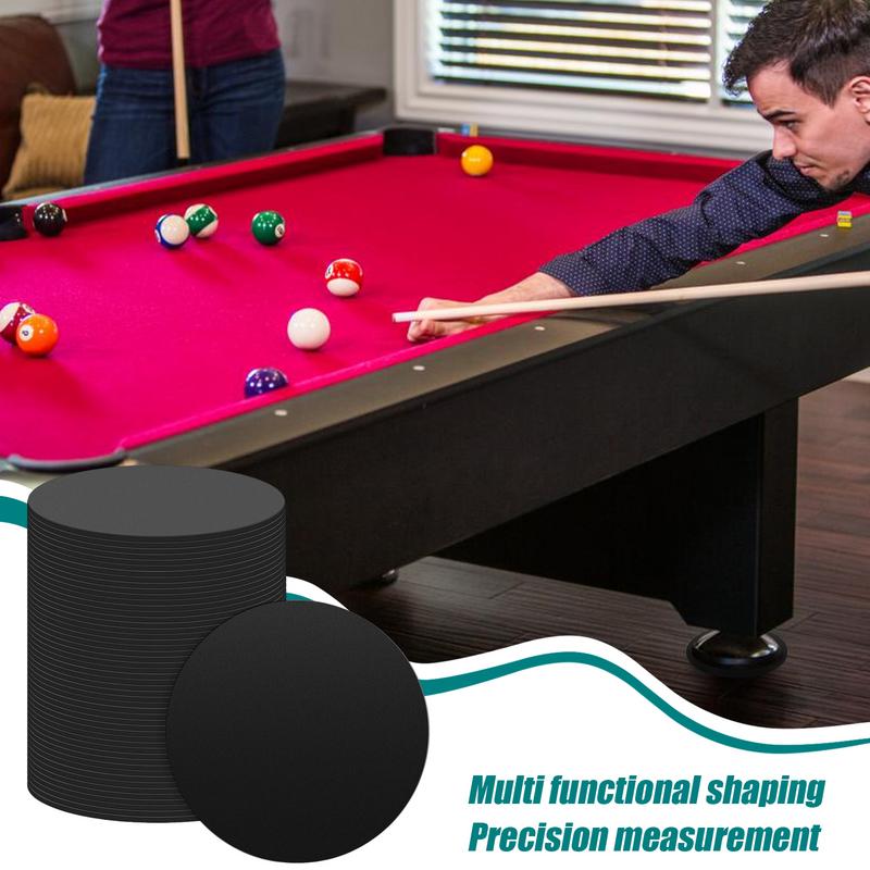 50 шт. Накладки на ножки стола для пула Бильярдного стола Регулировочные прокладки на ножки из резины Диаметр 3 дюйма Защита пола Устойчивая поддержка мебели China Mainland