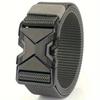 Durable Thickened Men's Canvas Belt Quick Release Multi-Function Waistband for Outdoor Camping Daily Use