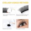 4D/5D/6D W Shape Eyelash Extensions Faux Mink Premade Volume Fans Natural Soft Lashes Automatic Flowering Easy Faning