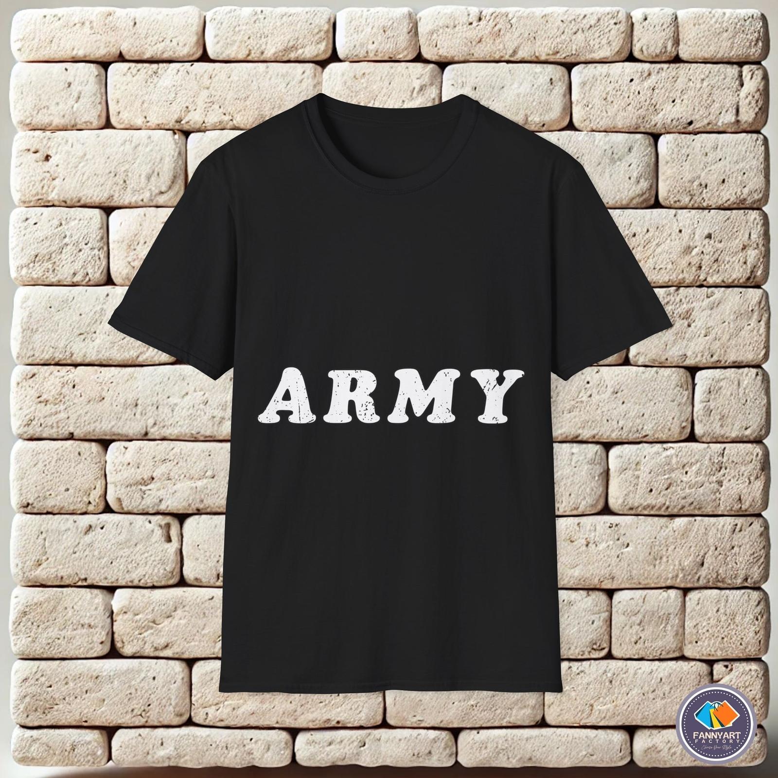 Army Military Soldiers Defense Service Distressed Unisex T-Shirt XXXL