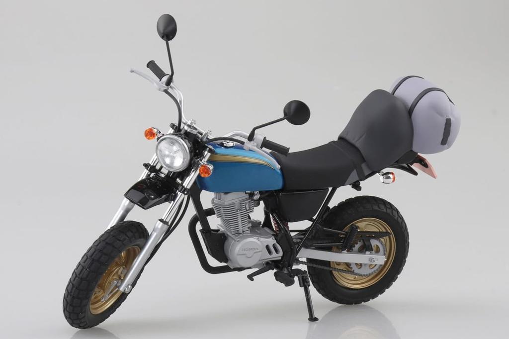 Aoshima Bunka Kyozai Yuru SEASON3 The Bike Series Ayano Mini Bike Scale Plastic Model Camp No.YU-02 Toki's 1/12 Color-Coded (Motorcycle)
