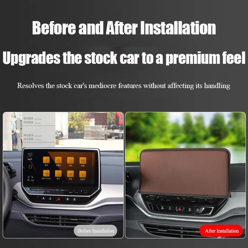 Accessories For Volkswagen ID.3 E11 E12 ~2024 VW ID3 ID 3  Navigation Screen Protective Cover Car Interior Modification