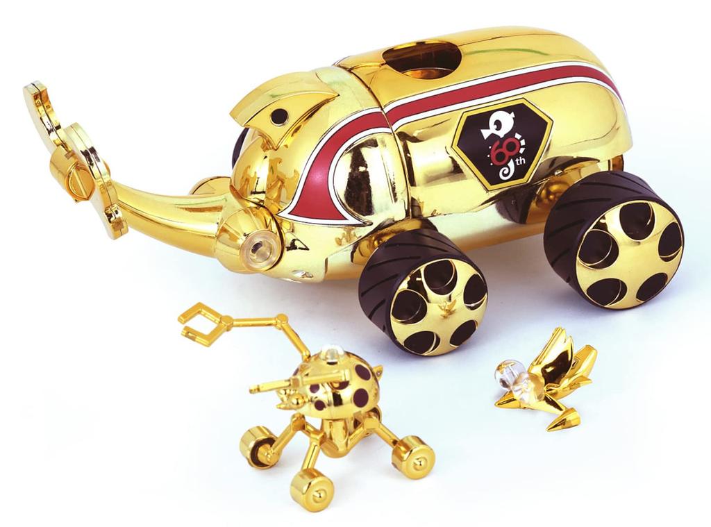 Bell Fine Time Bokan Time Mekabuton 60th Limited Metallic Color Scale Color Coded Plastic Model BP015 Ver. 1/100