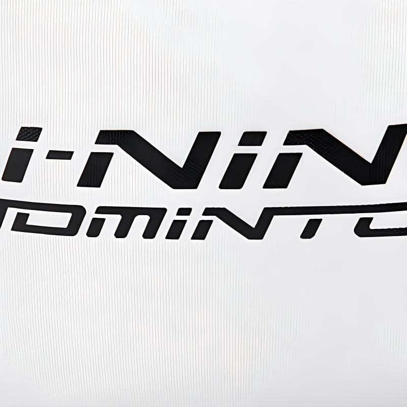 Li Ning Fabric Backpack Regular Unisex Black & White ABSR122-6