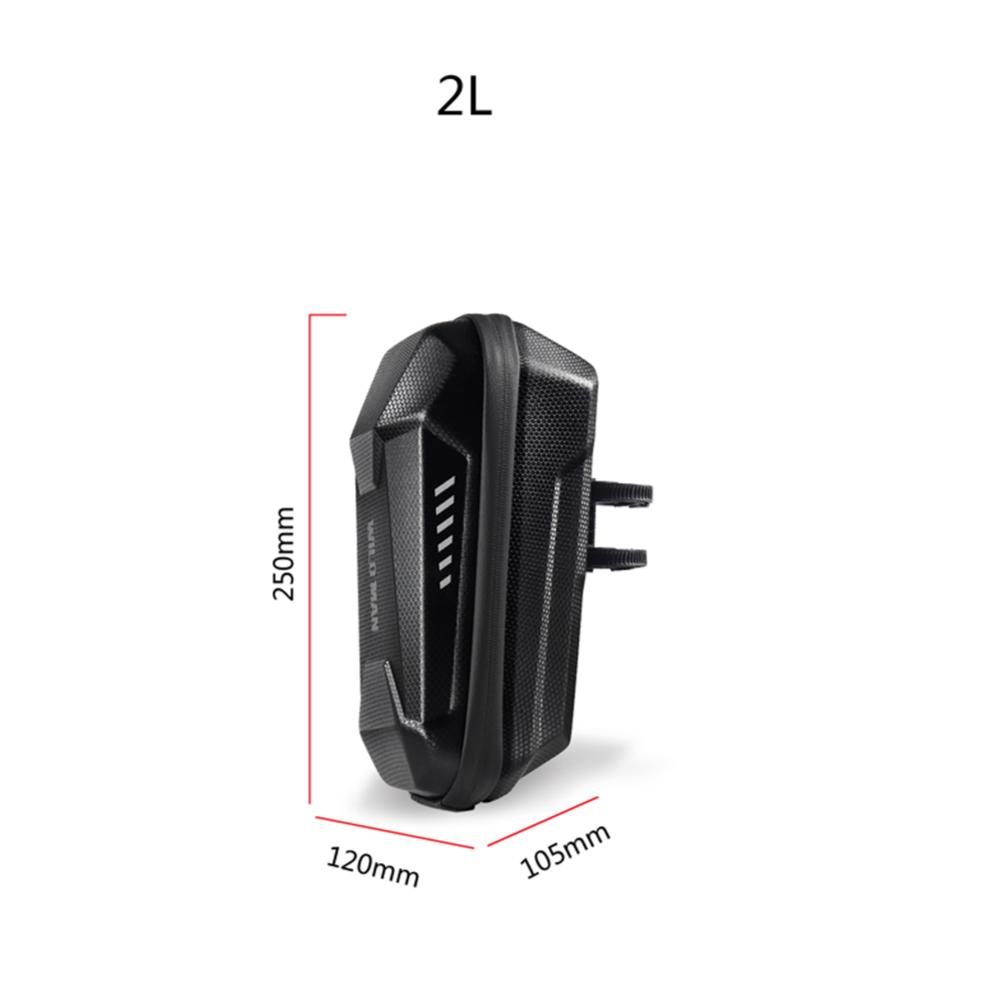 1-5L Electric Scooter Front Bag for Xiaomi M365 PRO 2 Hard Shell Bags Waterproof Handlebar Hanging Bag Storage for Kugoo M4