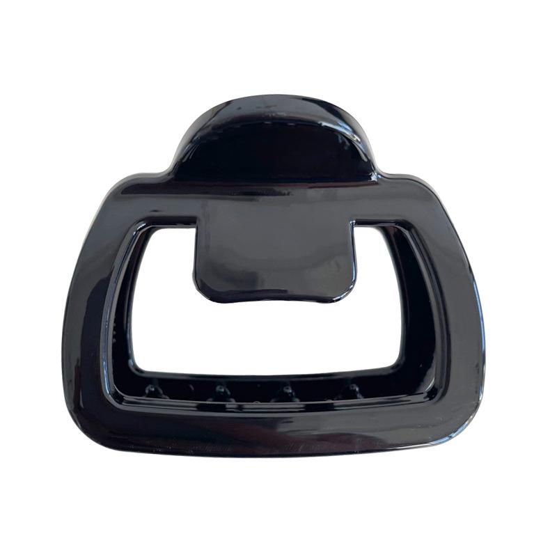 2024 New Style Small Square Claw Clip for Thin Hair - Shark Hairpin for Half Updo Hairstyles.