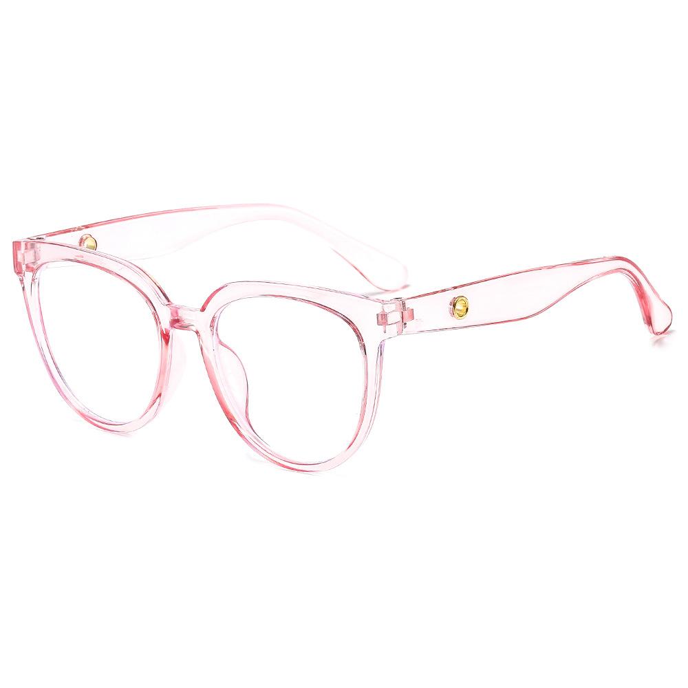 Transparent Computer Glasses Frame Anti Blue Light Blocking Eyewear for Women Men Cat Eye Optical Spectacle Eyeglass