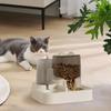 Cat Automatic Water Dispenser 2 In 1 Puppy Feeder With Food Bowl Large Capacity Cat Food Dispenser Multifunctional Pet Food
