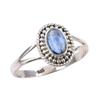 Natural Kyanite Gemstone Handmade 925 Sterling Silver Jewelry Ring Size 10 R9S57