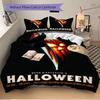 John Carpenter's Halloween Returns to Theaters Bedding Set Comforter Cover Gift for Bedroom,Includes 1 Cover and 2 Pillowcases, No InsertB615