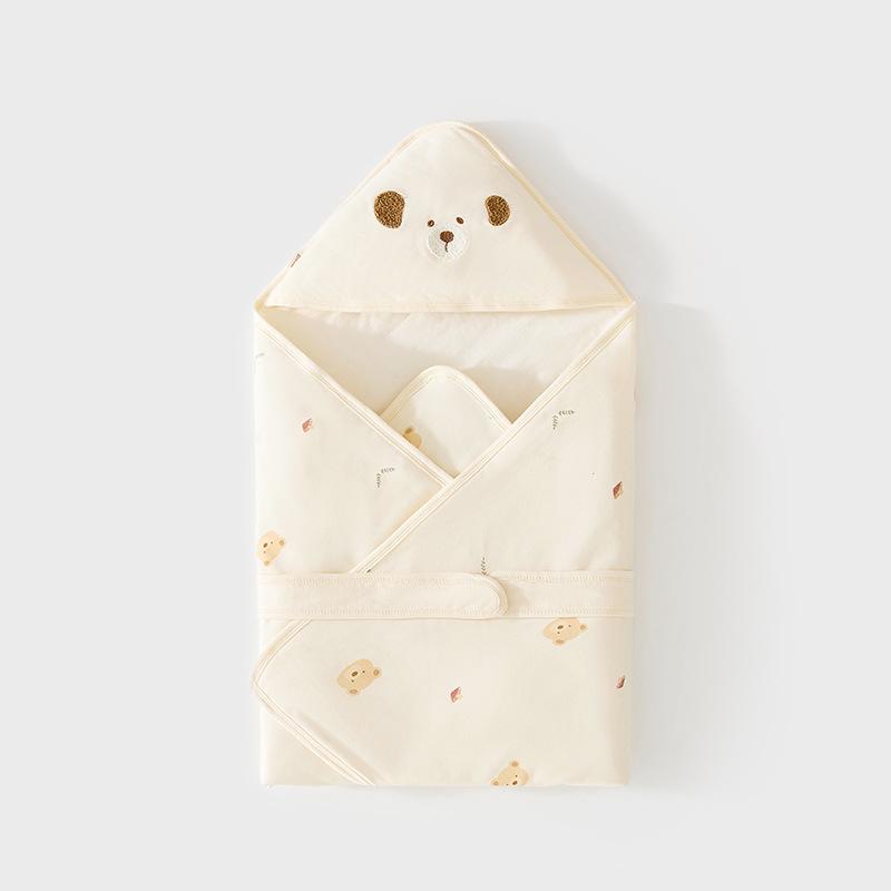 Pure Cotton Newborn Blanket 60g - Swaddle Quilt for Spring & Autumn