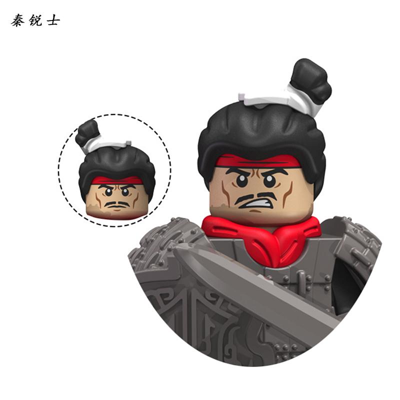 Kinas eldgamle Qin-dynastisoldatfigurer Byggeklosser Terrakottahæren Klosser Samling Leker For Barn