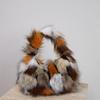 Fluffy Purses for Women Cute Fuzzy Tote Handbag Plush Y2K Hobo Shoulder Bag Faux Fur Clutch Bag Fuzzy Women's Plush Purse Underarm Handbag Hobo Tote