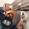 10PCS Leakproof Kitchen Range Hood Oil Cup Replacement Set Easy Mounting Heat Resistant Plastic Texture for Repairing