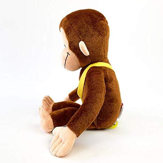 Curious George Classic George Plush Sitting Height 30cm Toy, Large,