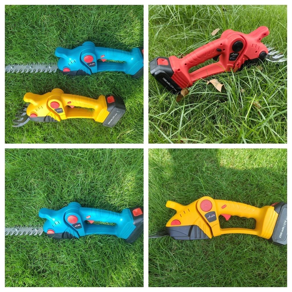Handheld Portable Electric Hedge Trimmer Multifunctional Small Lawn Mower Garden Electric Pruning Shears