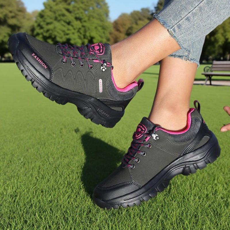 2025 Popular Women's Grey Hiking Shoes - Anti Slip Sports Shoes, Designed Urban Outdoor Shoes, Gym Training Shoes Autumn