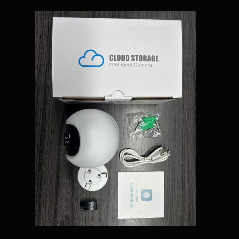 Cameră de supraveghere Wifi 1080p HD Viziune nocturnă Urmărire automată a corpului Zoom digital Securitate video