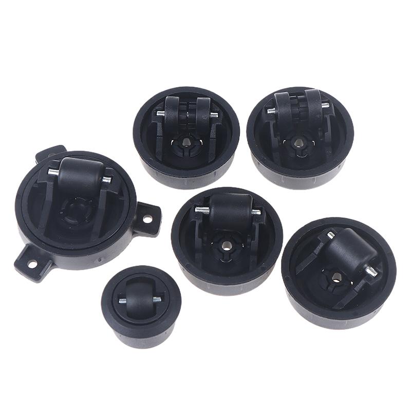 4 szt. Niewidoczne Uniwersalne Kółko Rowkowe Obrót 360 Stopni Kółko Gładkie Ciche Do Mebli Domowych i Biurowych Spód Przesuwane