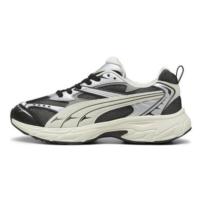 Morphic Retro Čierne Matné Slonovinové Unisex Tenisky 395920-01