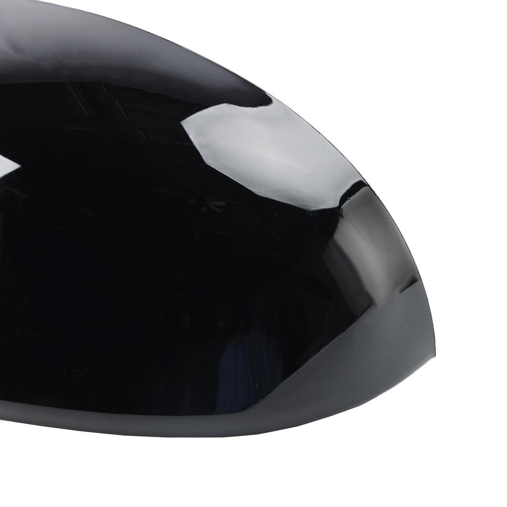 Glänzend Schwarz Flügel Außenspiegel Abdeckkappen Links + Rechts für VW Jetta 2005-2011