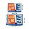 1pcs Faux Cashmere Doormat Cartoon Sardine Bath Mat Absorbent Floor Non Slip Bathroom Bedroom Rug Carpet For Kitchen Entrance