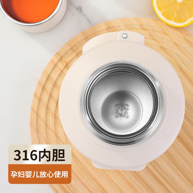 Stainless steel vacuum insulation pot household portable tea separation kettle