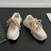 Mesh Platform Gump Shoes Women Shoes 2025 Spring Student Flat Shoes Ladies Versatile Casual Sports Shoes Women Vulcanized Shoes