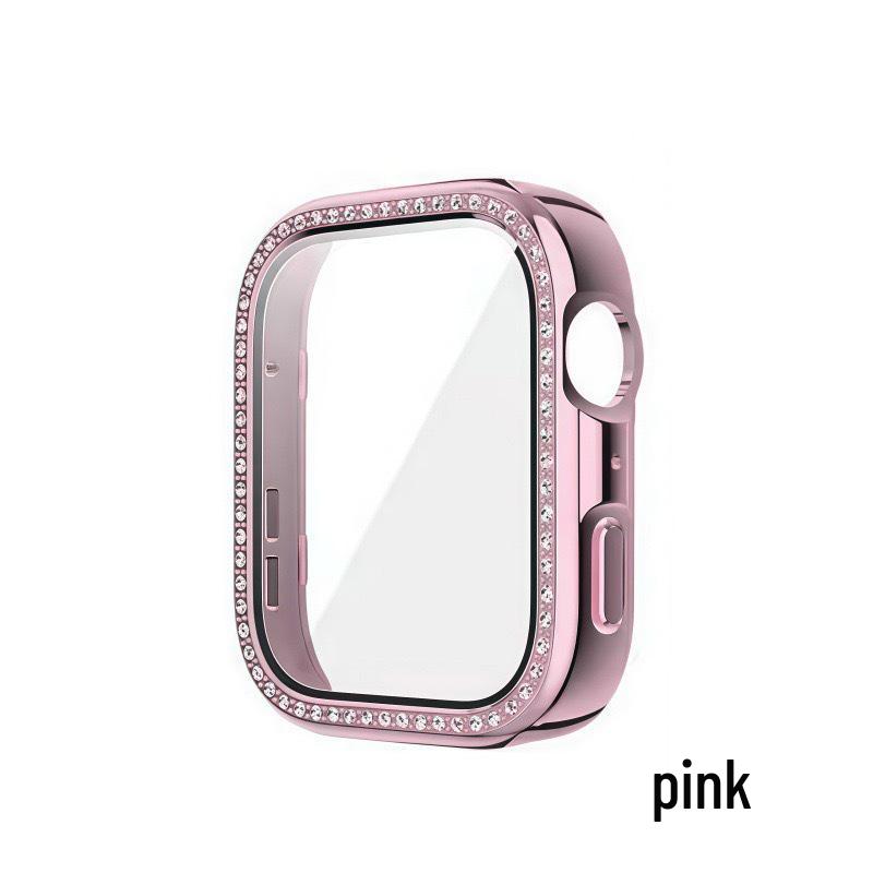 Huawei Fit 5 Diamond-Studded Electroplated Tempered Glass Watch Case
