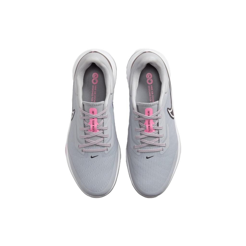 Nike Air Zoom Infinity Tour NEXT% Wolf Grey Pink Spell Men Sneakers Cool-Grey Black DC5221-060