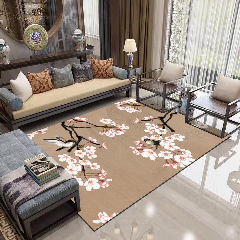 Chinese-style Carpet Living Room Modern Decoration Bedroom Non-slip Sofa Tea Table Carpet Area Rug Large Floor Mat Lounge Rug