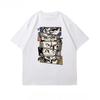 Popular Anime T-Shirt Unisex's Trend Saiyan ONE PIECE Naruto Japanese Cotton T-Shirt Short Sleeve Fashion Casual Summer Unisex's Top