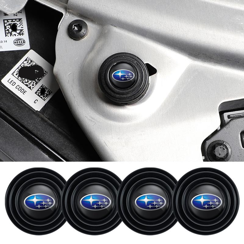 Car Door Shock Absorber Spacer Buffer Silicone Door Cushion For Subaru Impreza Legacy WRX STI BRZ Forester XV Outback Crosstrek Y16