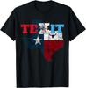 American Until Texas Secedes Distressed Texas State Flag Gift Unisex T-Shirt Mens Womens Tees Top
