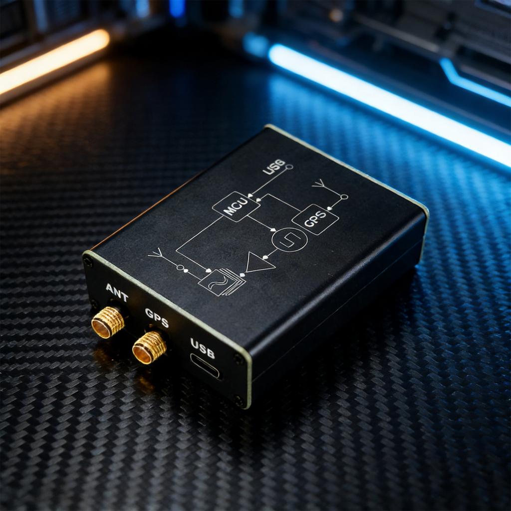 SI5351 WSPR Transmitter Hardware with TCXO and GPS Automatic QTH Positioning 23dBm for Test Measurement Tool Accessory USB-5V