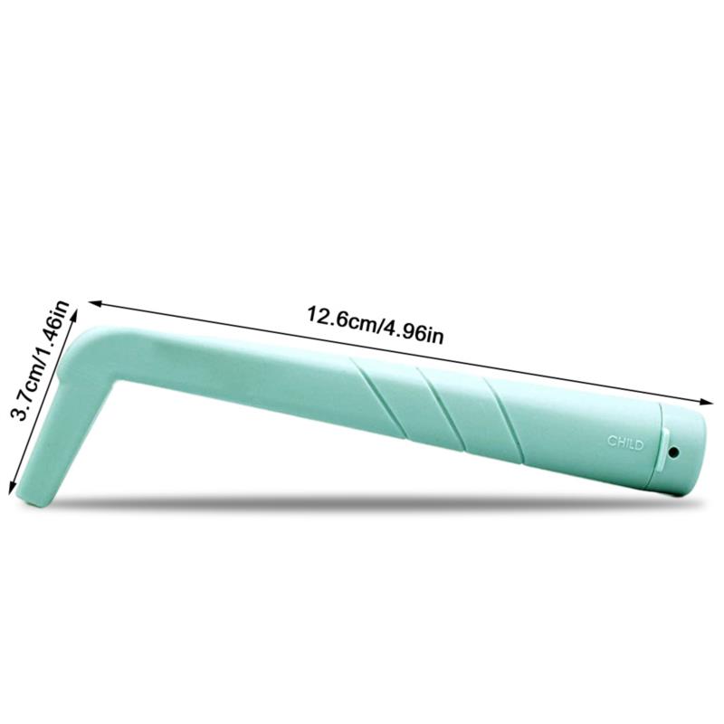 Anti Hiccup Artifact Hiccup Stop L Shaped Straws Children And Adults Reusable