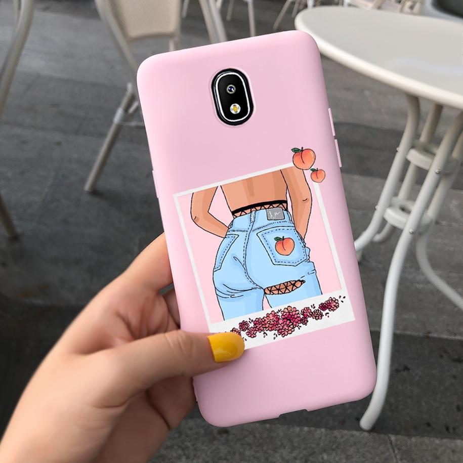 For Samsung Galaxy J5 2017 J530 SM-J530F Case Cute Cartoon Cats Unicorn Butterfly Bee Soft Cover for Samsung J5 2017 J530F Funda