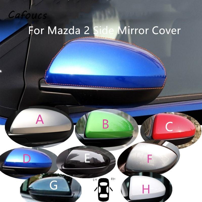 

For Mazda 2 Demio 2008 2009 2010 2011 2012 2013 2014 Rearview Mirror Cover Cap Side Mirror Shell