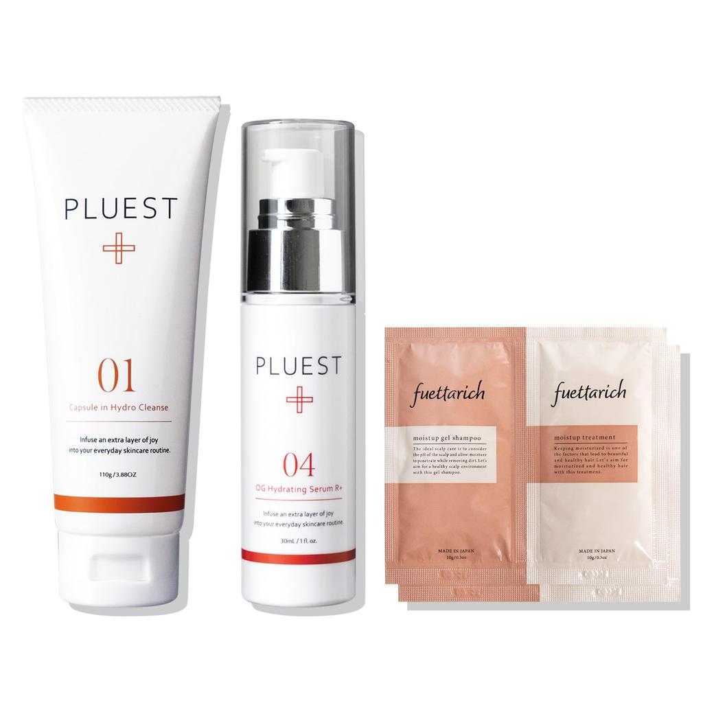 PLUEST Cleansing Gel Medicated Serum Set Cleansing Niacinamide Vitamin C